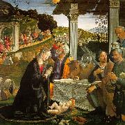 Domenico Ghirlandaio Nativity  1 painting